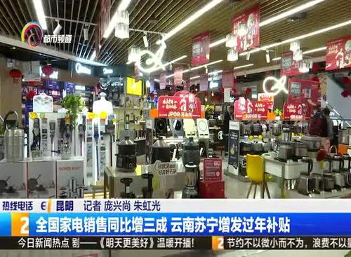 全國(guó)家電銷售喜迎新春，蘇寧加碼補(bǔ)貼助推消費(fèi)升級(jí)